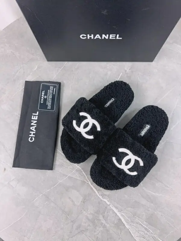 chanel chaussons pour femme s_12453754